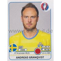 EM 2016 - Sticker 552 - Andreas Granqvist