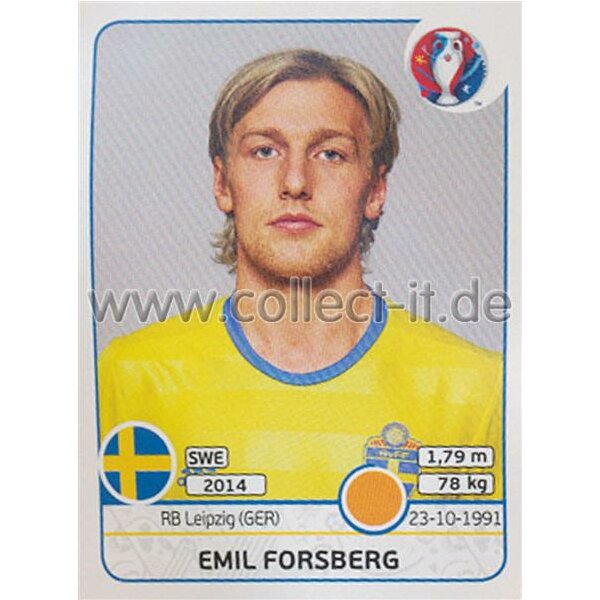 EM 2016 - Sticker 559 - Emil Forsberg