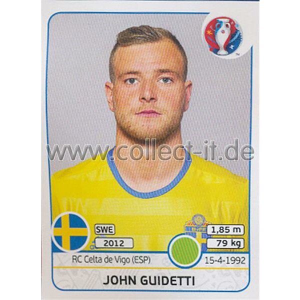 EM 2016 - Sticker 568 - John Guidetti