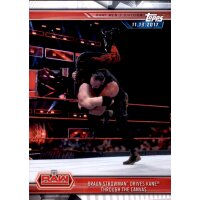 Karte 12 - Braun Strowman drives Kane - Raw - WWE...