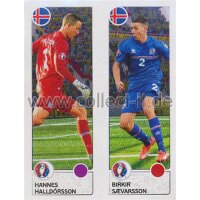 EM 2016 - Sticker 604 - Hannes Halldorsson - Birkir...
