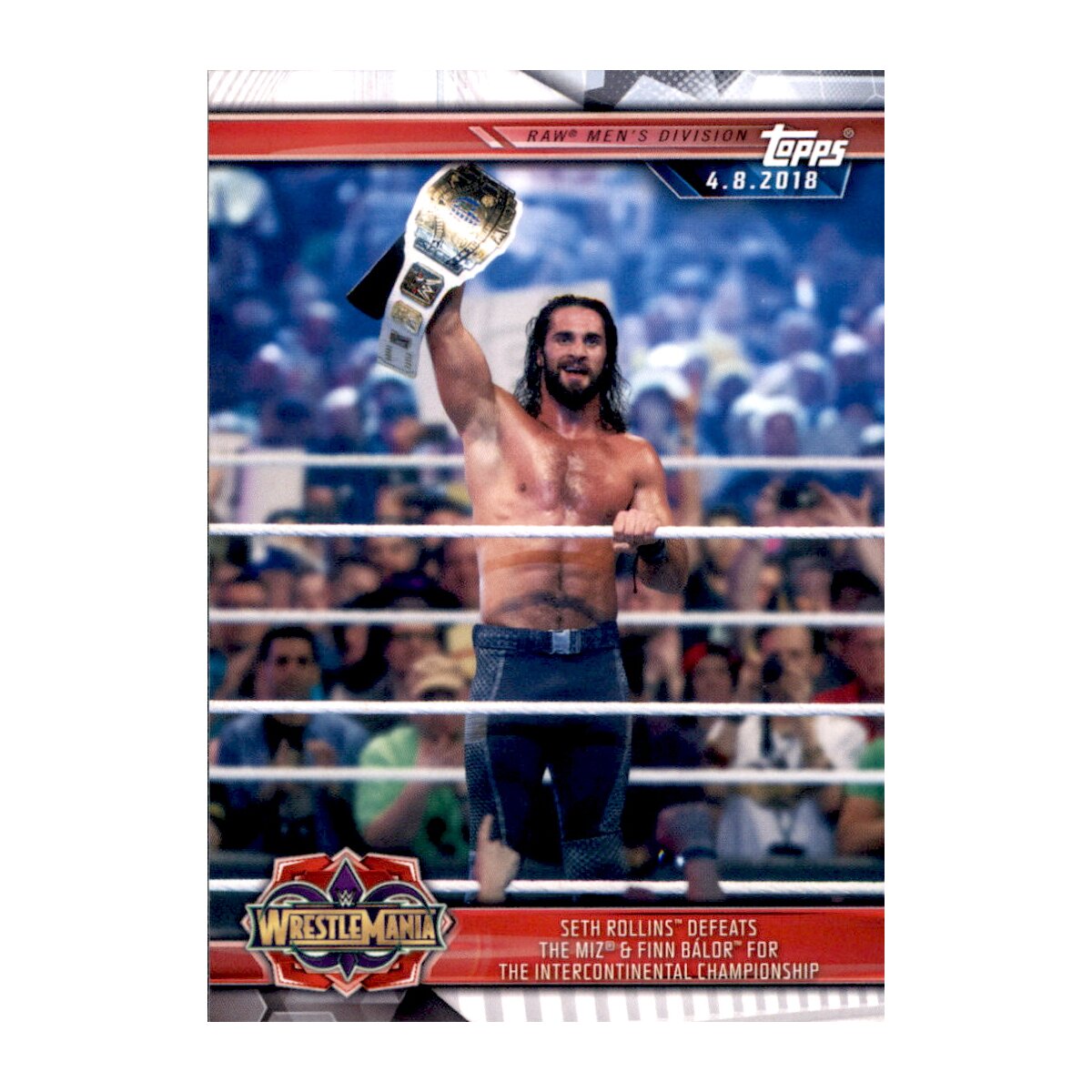 Karte 35 - Seth Rollins - Wrestlemania - WWE Champions 2019, 0,49