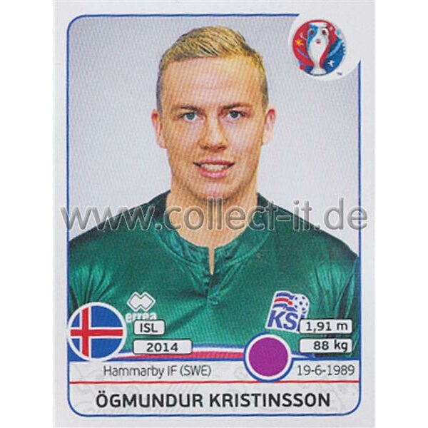 EM 2016 - Sticker 610 - Ögmundur Kristinsson