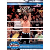 Karte 84 - AJ Styles vs. Sami Zayn - Smack Down Live -...