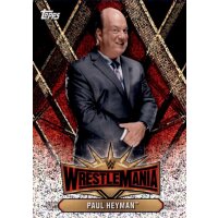 Karte WM1 - Paul Heyman - Wrestlemania - WWE Champions 2019