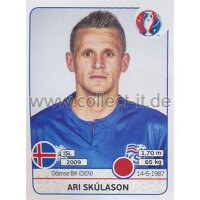 EM 2016 - Sticker 614 - Ari Skulason