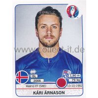 EM 2016 - Sticker 615 - Kari arnason