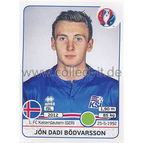 EM 2016 - Sticker 623 - Jon Dadi Bödvarsson