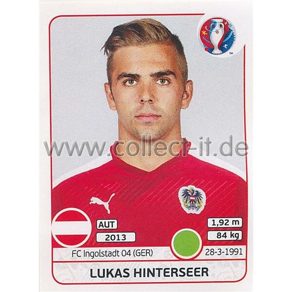 EM 2016 - Sticker 645 - Lukas Hinterseer