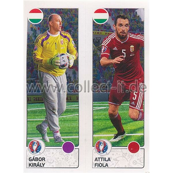 EM 2016 - Sticker 656 - Gabor Kiraly - Attila Fiola