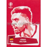 Panini EM Euro 2016 Sticker Coca Cola - 16 - Jonas Hector