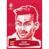 Panini EM Euro 2016 Sticker Coca Cola - 18 - Ilkay...