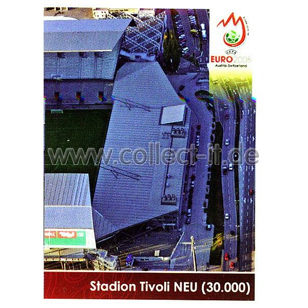 Panini EM 2008 - Sticker 23 - Innsbruck - Tirol - Stadion Tivoli NEU