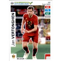 Karte 12 - Road to EURO EM 2020 - Jan Vertonghen - Team Mate