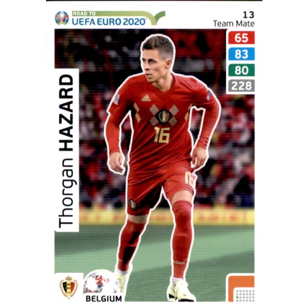 Karte 13 - Road to EURO EM 2020 - Thorgan Hazard - Team Mate