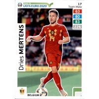 Karte 17 - Road to EURO EM 2020 - Dries Mertens - Team Mate