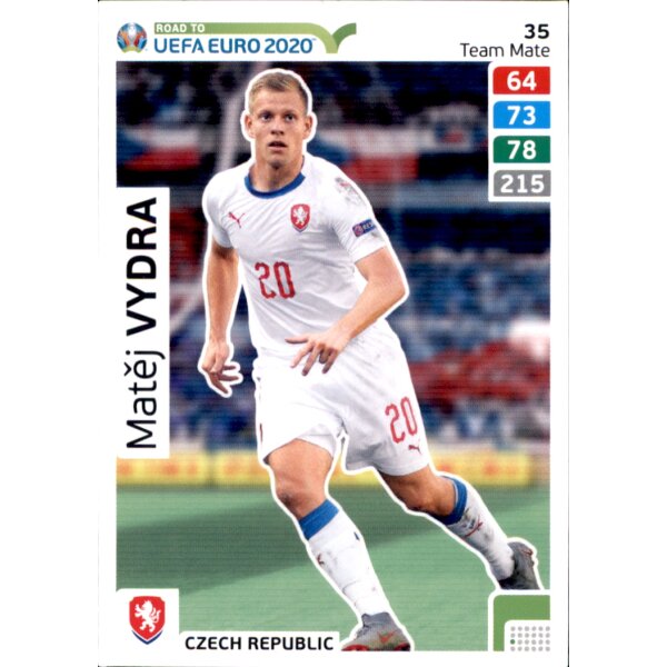 Karte 35 - Road to EURO EM 2020 - Matej Vydra - Team Mate