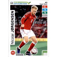 Karte 43 - Road to EURO EM 2020 - Nicolai Jorgensen -...