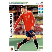 Karte 62 - Road to EURO EM 2020 - Alvaro Morata - Team Mate