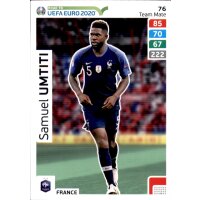 Karte 76 - Road to EURO EM 2020 - Samuel Umtiti - Team Mate