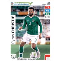 Karte 111 - Road to EURO EM 2020 - Cyrus Christie - Team...