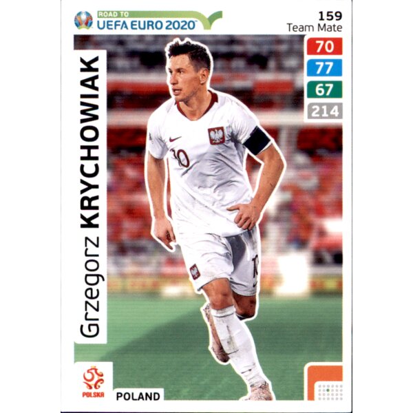 Karte 159 - Road to EURO EM 2020 - Grzegorz Krychowiak - Team Mate