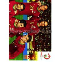 Panini EM 2008 - Sticker 100 - Mannschaftsbild Portugal