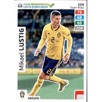 Karte 209 - Road to EURO EM 2020 - Mikael Lustig - Team Mate