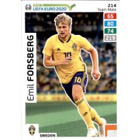 Karte 214 - Road to EURO EM 2020 - Emil Forsberg - Team Mate