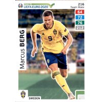 Karte 216 - Road to EURO EM 2020 - Marcus Berg - Team Mate