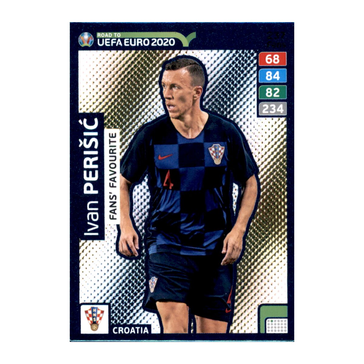 Karte 237 - Road to EURO EM 2020 - Ivan Perisic - Fans ...