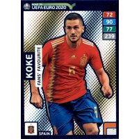 Karte 245 - Road to EURO EM 2020 - Koke - Fans Favourite