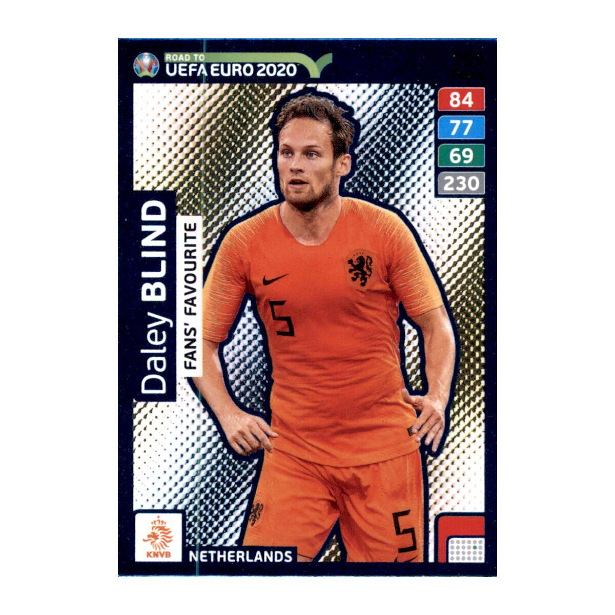 Karte 259 Road To Euro Em 2020 Daley Blind Fans Favourite 0 79