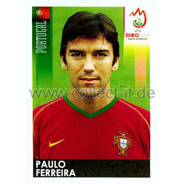 Panini EM 2008 - Sticker 108 - Paulo Ferreira