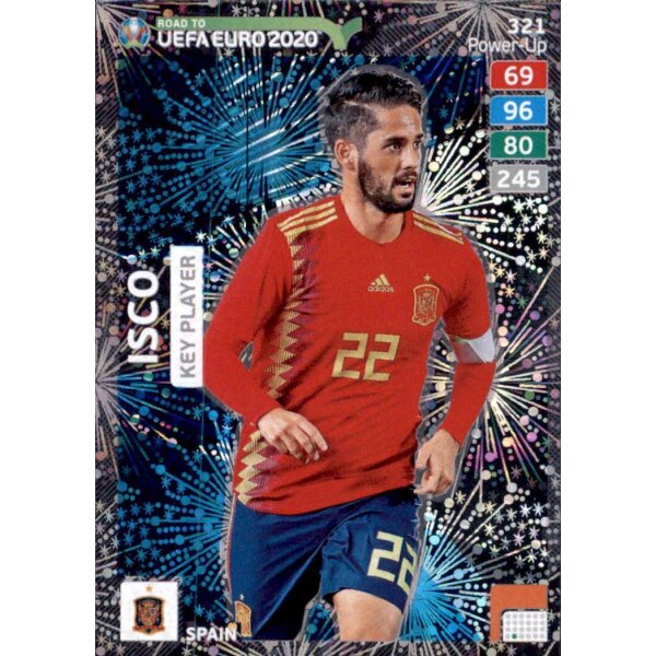 Karte 321 - Road to EURO EM 2020 - Isco - Key Player