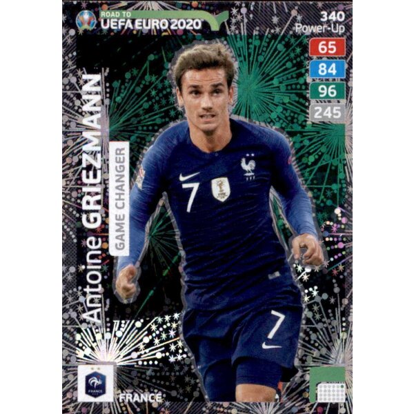 Karte 340 - Road to EURO EM 2020 - Antoine Griezmann - Game Changer