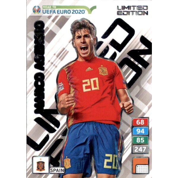 Karte LE04 - Road to EURO EM 2020 - Marco Asensio - Limited Edition