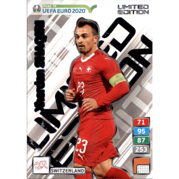 Karte LE10 - Road to EURO EM 2020 - Xherdan Shaqiri - Limited Edition