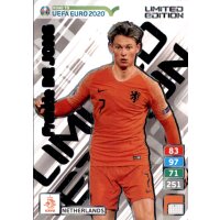 Karte LE17 - Road to EURO EM 2020 - Frenkie de Jong -...