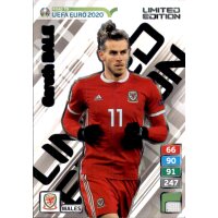 Karte LE20 - Road to EURO EM 2020 - Gareth Bale - Limited...