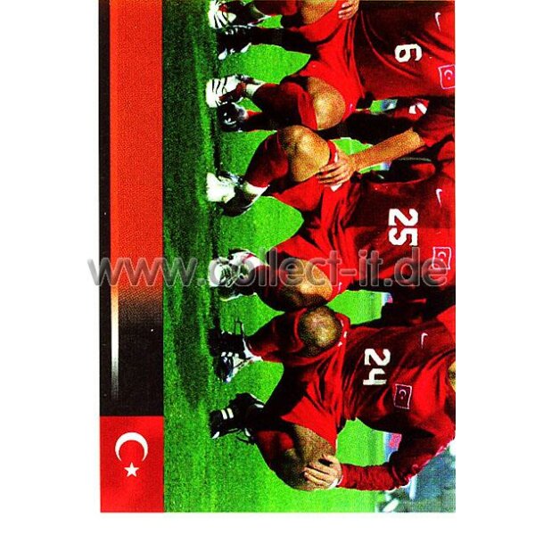 Panini EM 2008 - Sticker 128 - Mannschaftsbild Türkei