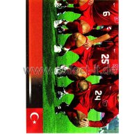 Panini EM 2008 - Sticker 128 - Mannschaftsbild Türkei