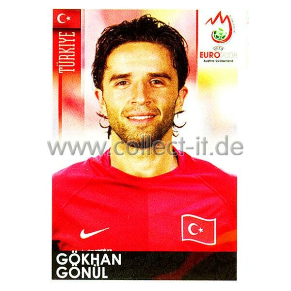 Panini EM 2008 - Sticker 134 - Gökhan Gönül