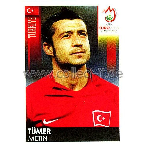 Panini EM 2008 - Sticker 141 - Tümer Metin