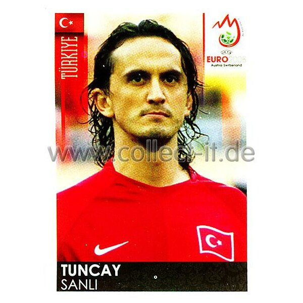 Panini EM 2008 - Sticker 144 - Tuncay Sanli