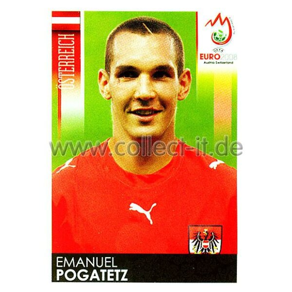 Panini EM 2008 - Sticker 157 - Emanuel Pogatetz