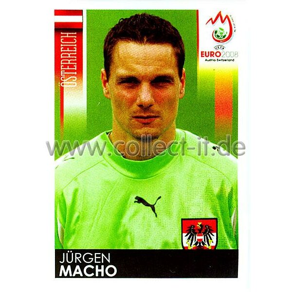 Panini EM 2008 - Sticker 175 - Jürgen Macho