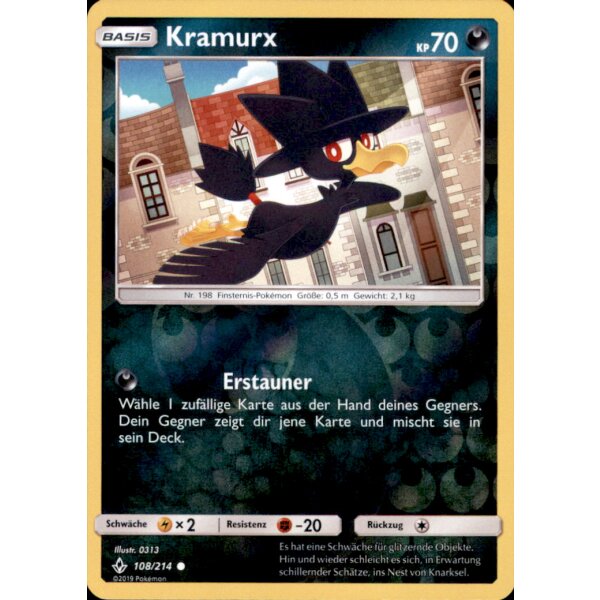 108/214 - Kramurx - Kräfte im Einklang - Reverse Holo