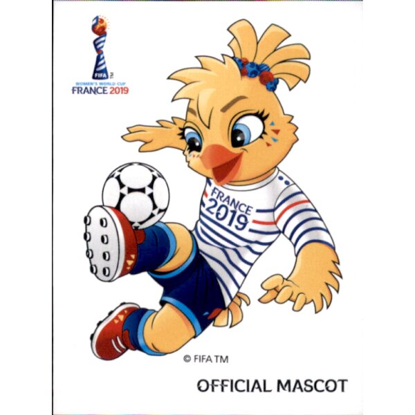 Frauen WM 2019 Sticker 3 - Official Mascot - Intro