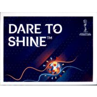 Frauen WM 2019 Sticker 5 - Dare to Shine - Intro